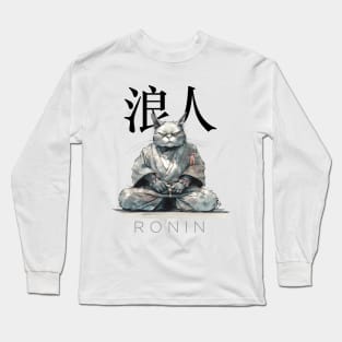 Ronin Cat Long Sleeve T-Shirt